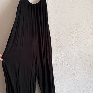Black Stretchy Jumpsuit
